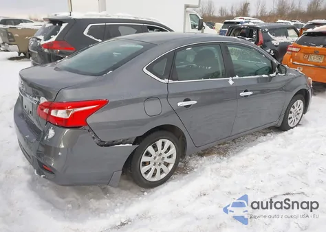 2019 Nissan Sentra S z USA, uszkodzony, nr VIN 3N1AB7AP7KY394613